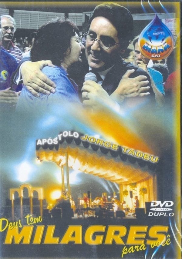 DVD Duplo Deus tem milagres para você-Ap.Jorge Tadeu