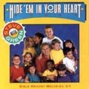 CD Hide´Em In Your Heart Bible Memory Melodies V-1-Steve Green