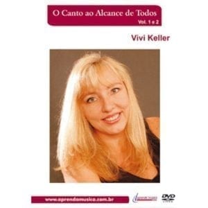 DVD O Canto ao Alcance de Todos Vol 1 e 2 - Vivi Keller