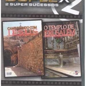 DVD Duplex 2 Super Sucessos-Caminhando com Jesus e O Templo de Jerusalém