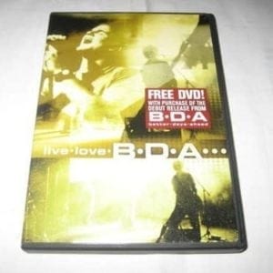 DVD Live Love-B.D.A Better Days Ahead