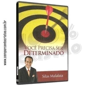 DVD Você precisa ser determinado-Silas Malafaia