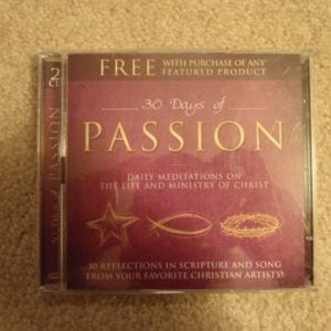 CD Duplo 30 Days of Passion Daily Meditations on the life and Ministry of Christ
