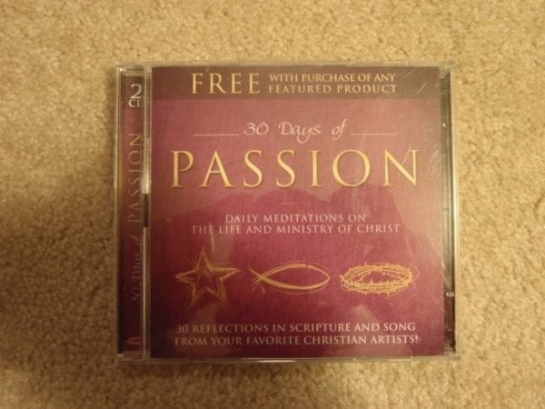 CD Duplo 30 Days of Passion Daily Meditations on the life and Ministry of Christ