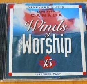 CD Winds of Worship 15-Vineyard Music Live From Canada