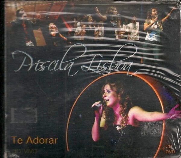 CD DVD Te Adorar ao vivo Priscila Lisboa 1