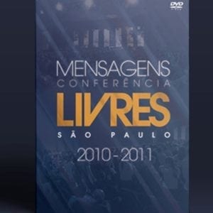 DVD Duplo Mensagens Conferência Livres São Paulo 2010-2011