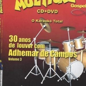 Dvd Multiokê Gospel Adhemar De Campos 3