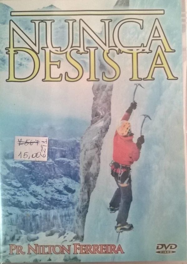 DVD Nunca Desista - Pr Nilton Ferreira