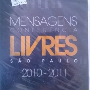 DVD Duplo Mensagens Conferência Livres São Paulo 2010-2011