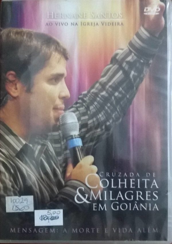DVD Cruzada de Colheita & Milagres em Goiânia-Hernane Santos
