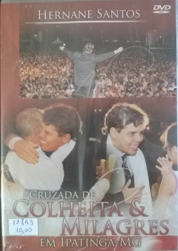 DVD Cruzada de Colheita & Milagres em Ipatinga-MG-Hernane Santos