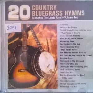 CD 20 Country Bluegrass Hymns-Featuring the Lewis Family Volume two