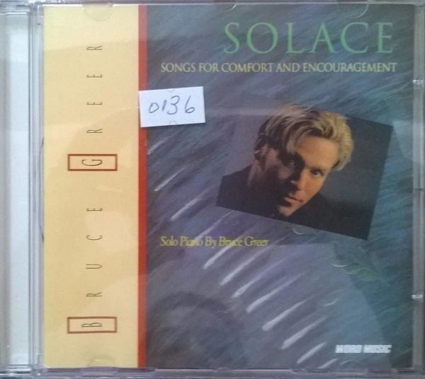 CD Solace-Songs for Comfort and Encouragement-Solo Piano by Bruce Greer