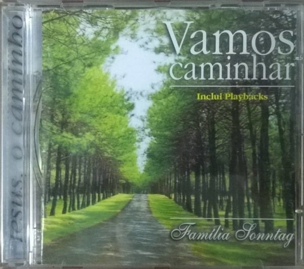 CD Família Sonntag-Vamos Caminhar Inclui Play Back
