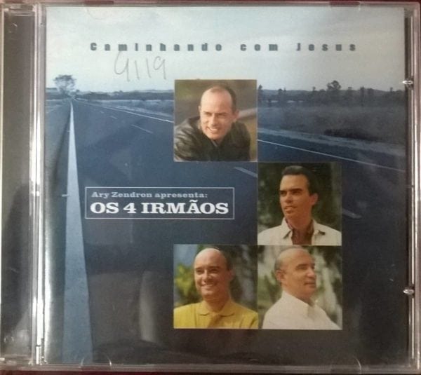 CD Caminhando com Jesus-Os 4 Irmãos