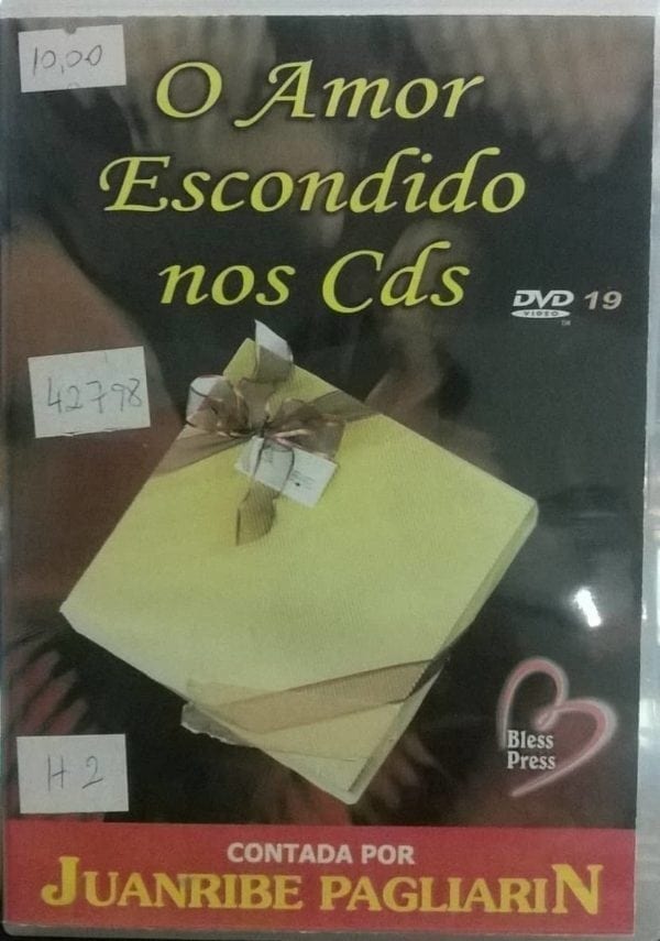DVD O Amor Escondido nos Cds-Juanribe Pagliarin