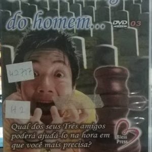 DVD Os Três Amigos do Homem...-Juanribe Pagliarin