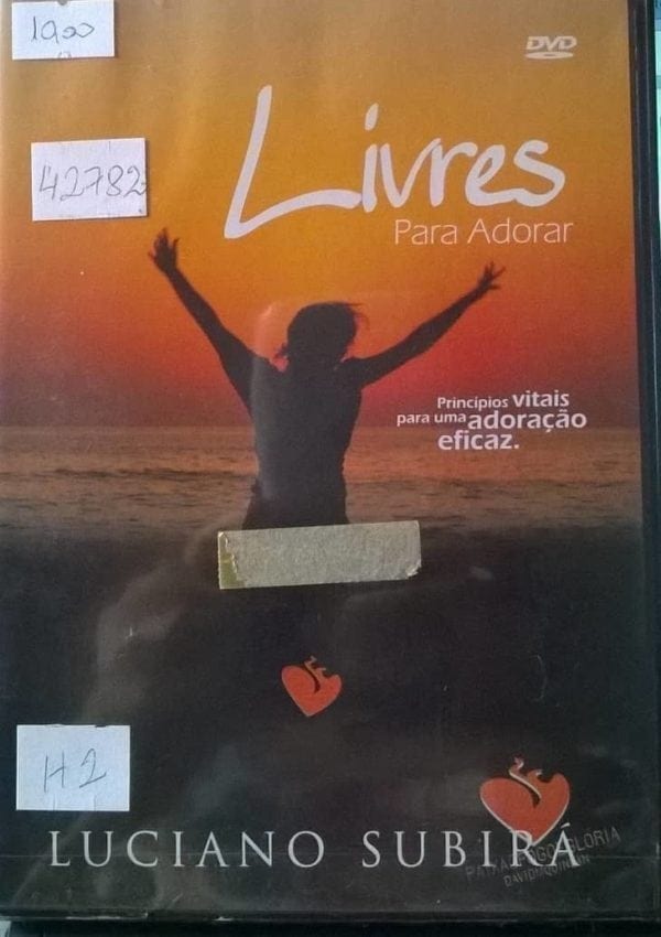 DVD Livres para Adorar-Luciano Subirá
