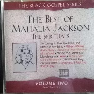 CD The Spirituals Volume Two-The Black Gospel Series-The Best of Nathalia Jackson