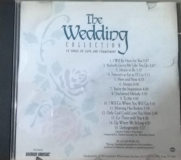 CD The Wedding Collection Volume 5
