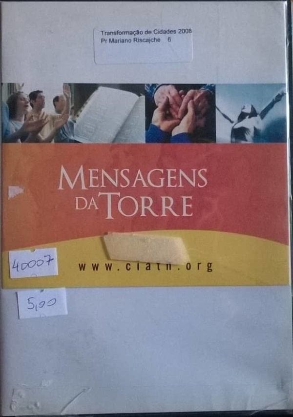 DVD Transformação de Cidades 2008-Pr.Mariano Riscajche 6