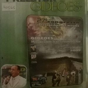DVD 27° Congresso Internacional de Missões-Pr.Divoncir de Jesus-Preletor Gideões