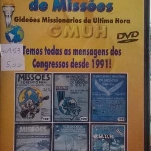 DVD As 3 Gerações Quais Somos-Gean Porto-Encontro Nacional de Missões