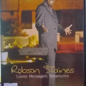 DVD Louvor,Mensagem,Testemunho-Robson Staines