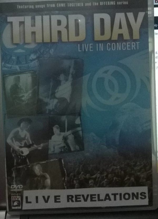 DVD Live Revelations-Third Day