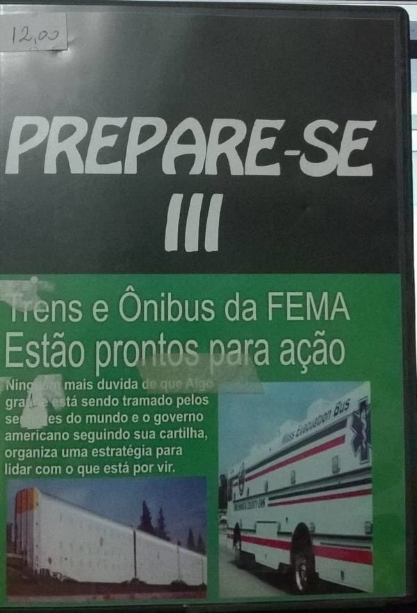 DVD Trens e Ônibus da FEMA Estão prontos para ação-Série Prepare-se 3