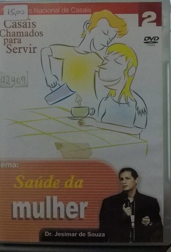 DVD Saúde da Mulher-Casais Chamados Para Servir-Dr.Jesimar de Souza