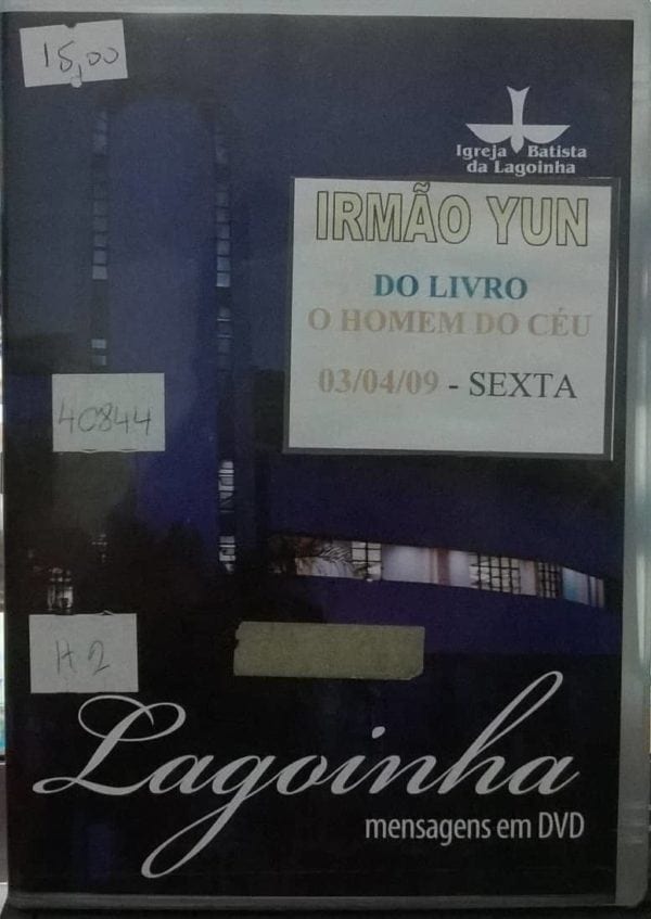 DVD O Homem do Céu-Irmão Yun-Lagoinha