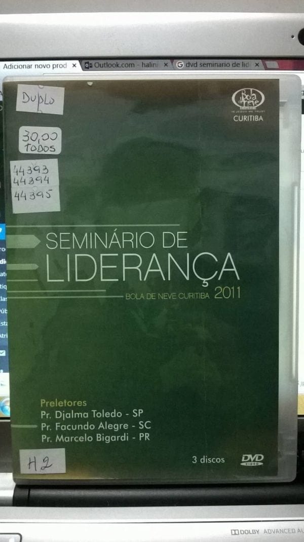 DVD Triplo Seminário de Liderança-Bola de Neve Curitiba 2011
