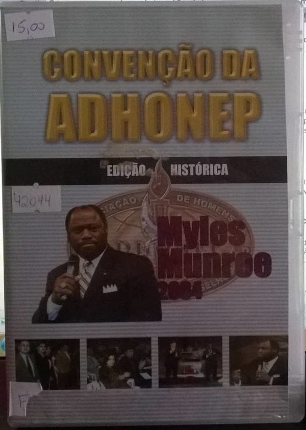 DVD Conveção da Adhonep Edição Histórica-Myles Munroe 2004