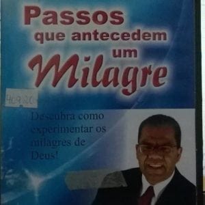 DVD Passos que antecedem um Milagre-Josué Gonçalves