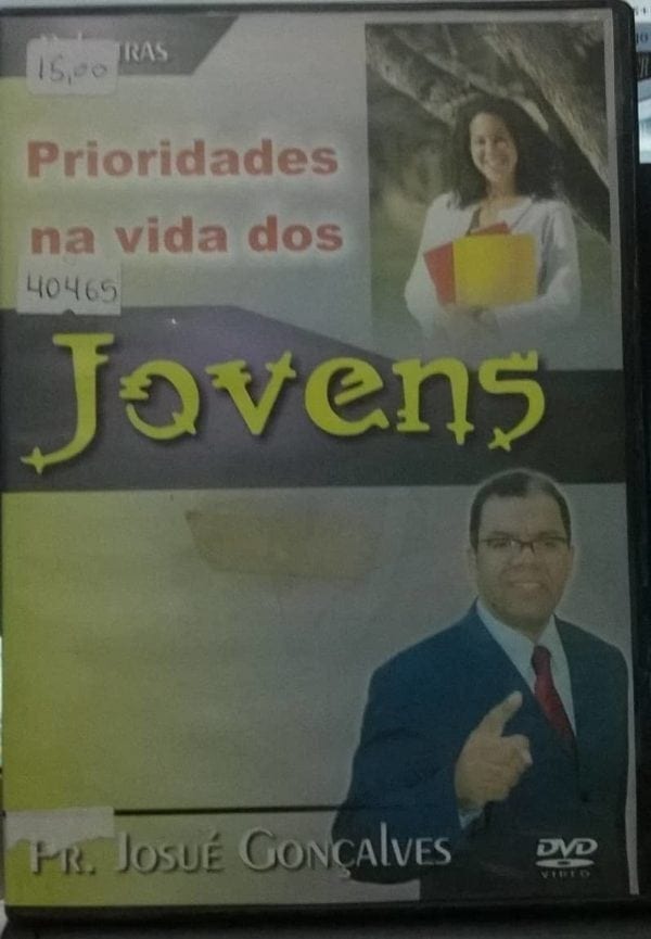 DVD Prioridade na vida dos Jovens-Josué Gonçalves