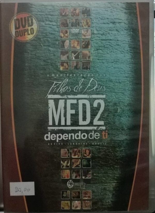 DVD Duplo Dependo de Ti-A Manifestação dos Filhos de Deus 2
