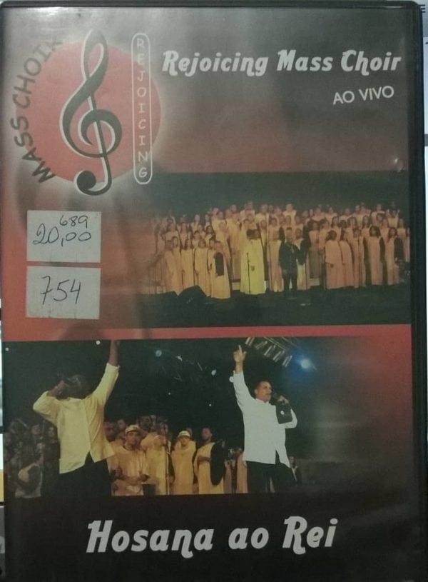 DVD Hosana ao Rei Ao Vivo-Rejoicing Mass Choir