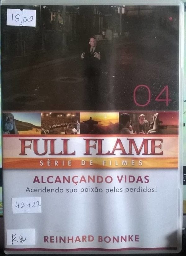 DVD Alcançando Vidas-Reinhard Bonnke-Série de Filmes 04-Full Flame