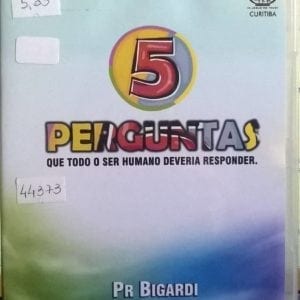 DVD 5 Perguntas que todo o seu humano deveria responder-Pr.Bigardi-Bola de Neve