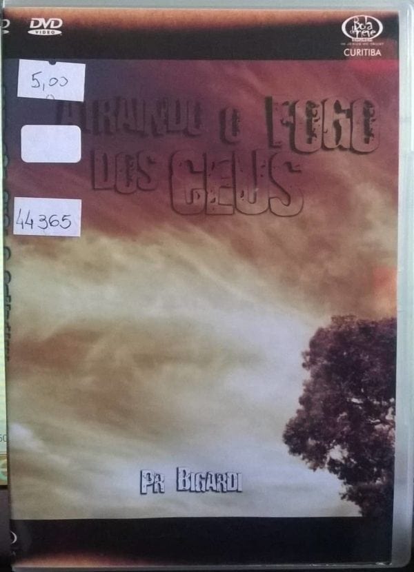 DVD Atraindo o fogo dos Céus-Pr.Bigardi-Bola de Neve