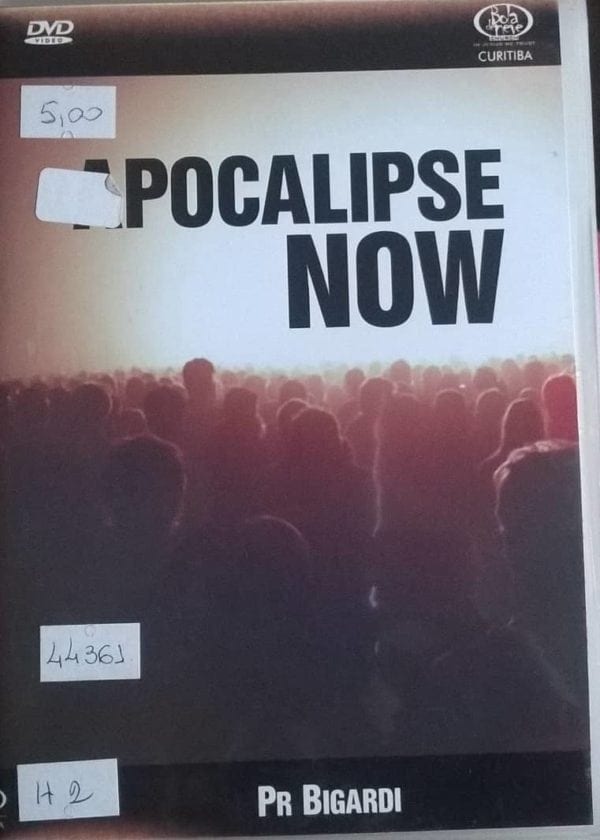 DVD Apocalipse Now-Pr.Bigardi-Bola de Neve Church