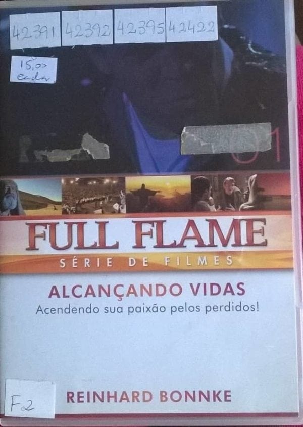 DVD Alcançando Vidas-Reinhard Bonnke-Série de Filmes 01-Full Flame