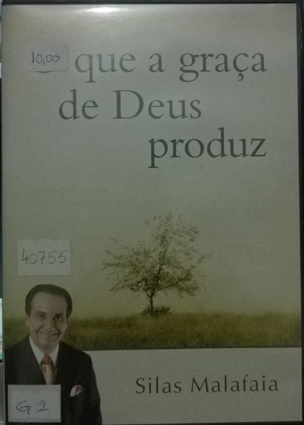 DVD O que a Graça de Deus produz-Silas Malafaia