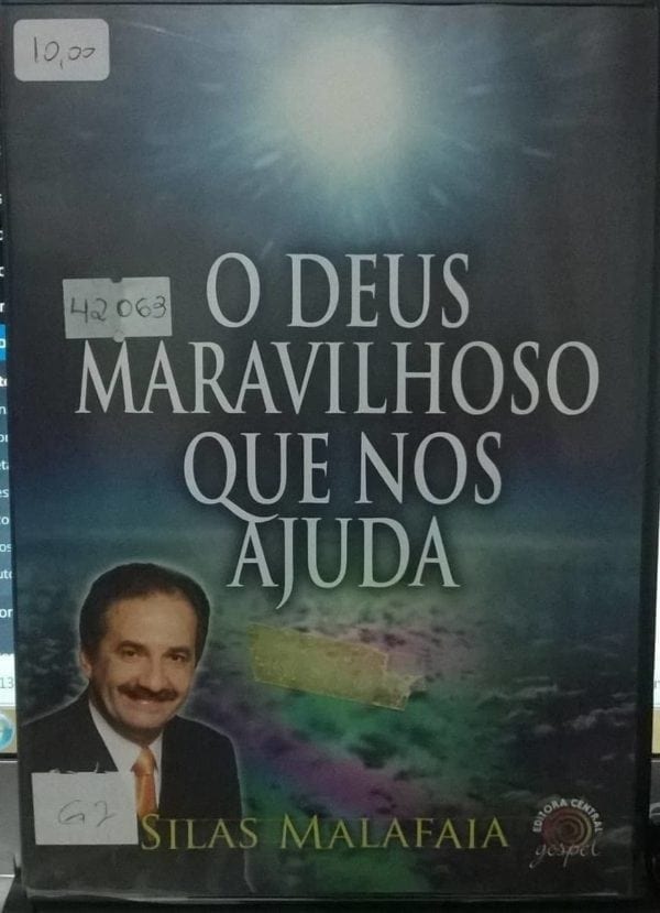 DVD O Deus Maravilhoso que nos ajuda-Silas Malafaia