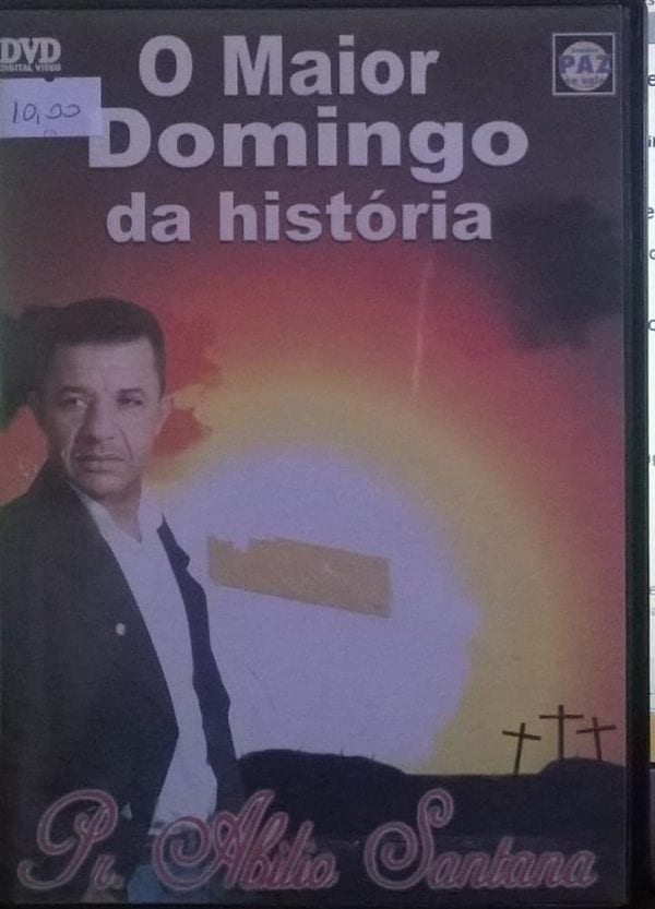 DVD O Maior Domingo da história-Abílio Santana