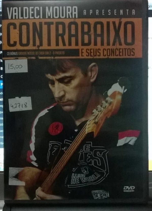 DVD Contrabaixo e seus conceitos-Valdeci Moura