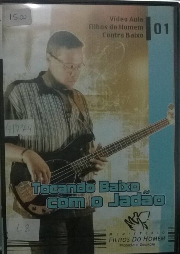 DVD VideoAula Tocando Baixo com o Jadão-FDH