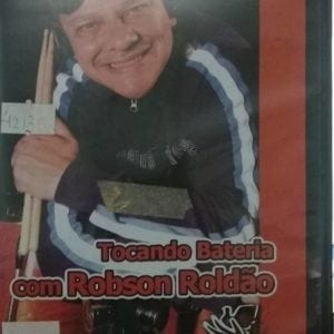 DVD VideoAula Tocando Bateria com Robson Roldão-FDH